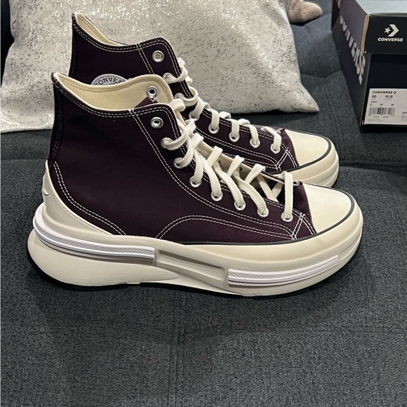 Converse Run Star Legacy CX sneakers in burgundy Size women 11.5 - Picture 2 of 12